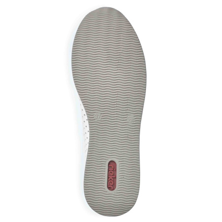 Кроссовки  женские Rieker  белый  кожа/кожа искусств. F-90085 фото в интернет-магазине | Omadey.ru