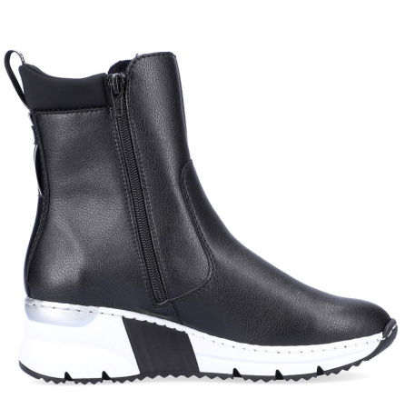 Ботинки  Rieker  черный  кожа Z-200069 фото в интернет-магазине | Omadey.ru