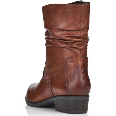 Полусапоги  Remonte  коричневый  кожа Z-300040 фото в интернет-магазине | Omadey.ru