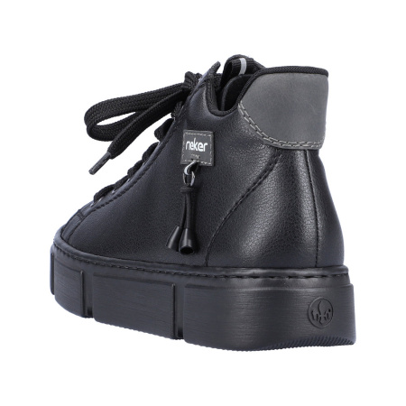 Ботинки  Rieker  черный  кожа/кожа искусств. Z-200067 фото в интернет-магазине | Omadey.ru