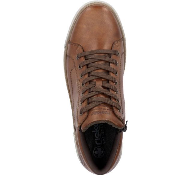 Фото Ботинки  Rieker  коричневый  кожа/кожа искусств.  Z-400246