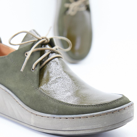 Туфли  Romer  хаки  кожа F-90678 фото в интернет-магазине | Omadey.ru