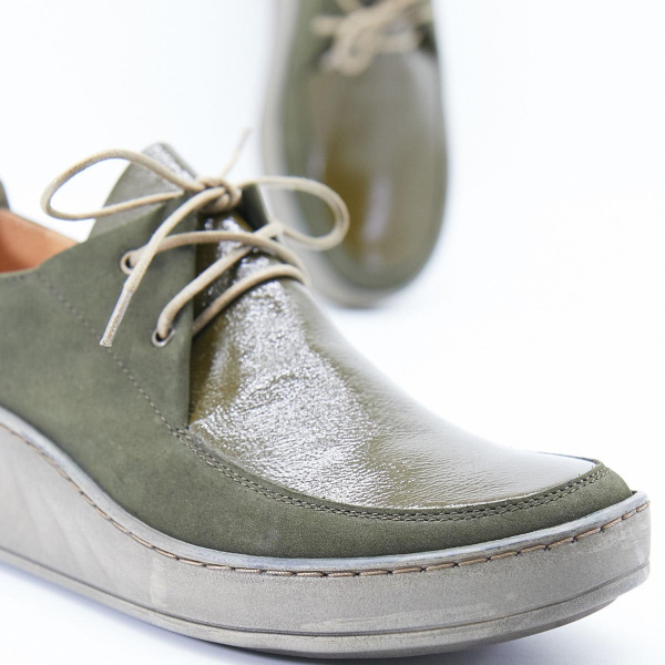 Фото Туфли  Romer  хаки  кожа F-90678