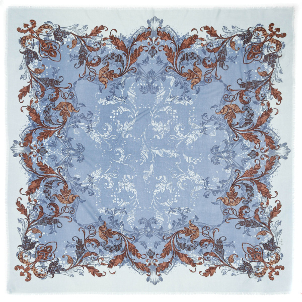 Фото Платок Fabretti голубой  c15661