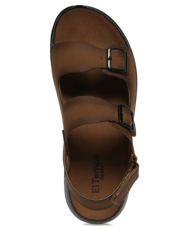 Сандалии  El Tempo коричневый кожа F-400501 фото в интернет-магазине | Omadey.ru