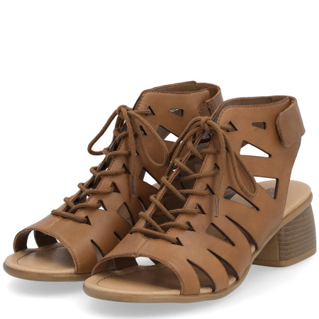 Босоножки  Remonte  коричневый  кожа F-400201 фото в интернет-магазине | Omadey.ru