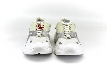 Кроссовки  Keddo  белый  кожа искусств./текстиль F-80588 фото в интернет-магазине | Omadey.ru