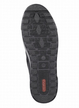 Ботинки  Rieker  черный  кожа/кожа искусств. Z-400400 фото в интернет-магазине | Omadey.ru