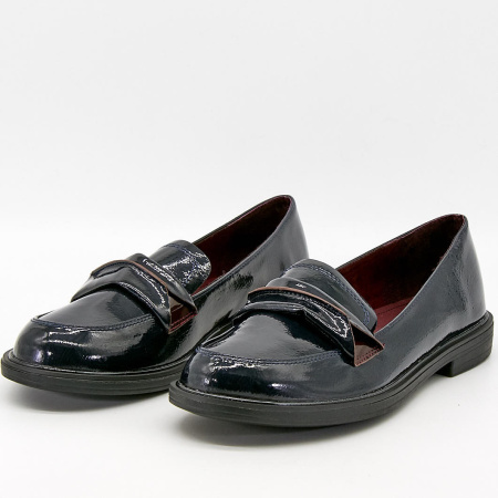 Туфли  Betsy  синий  кожа искусств. Z-100037 фото в интернет-магазине | Omadey.ru