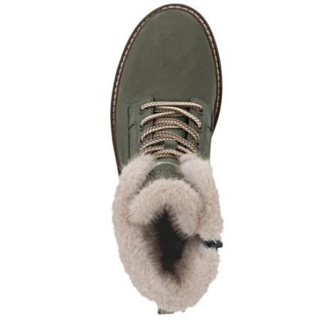 Ботинки  Remonte  зеленый  кожа/кожа искусс. Z-401075 фото в интернет-магазине | Omadey.ru