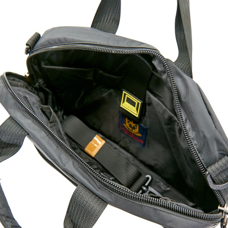 Сумка  мужские Volunteer  черный  текстиль c11604-black фото в интернет-магазине | Omadey.ru