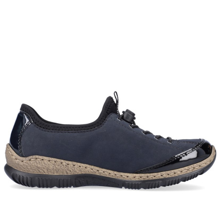 Кроссовки  Rieker  черный  кожа искусств./текстиль Z-400074 фото в интернет-магазине | Omadey.ru