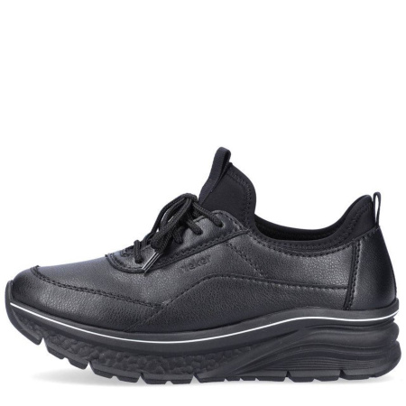 Кроссовки  Rieker  черный  кожа/кожа искусств. Z-400045 фото в интернет-магазине | Omadey.ru