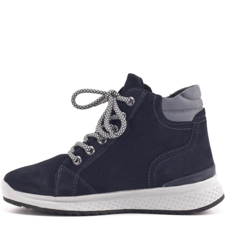 Ботинки  Marco Tozzi  синий  кожа Z-89154 фото в интернет-магазине | Omadey.ru