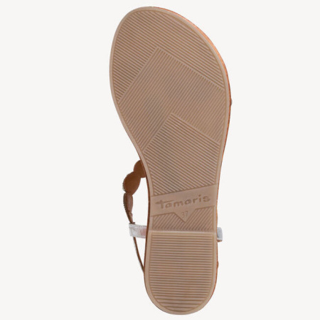Сандалии  Tamaris  серебряный  кожа F-90749 фото в интернет-магазине | Omadey.ru