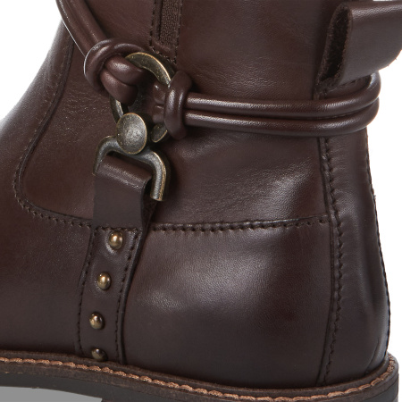 Ботинки  Marco Tozzi  коричневый  кожа Z-400356 фото в интернет-магазине | Omadey.ru