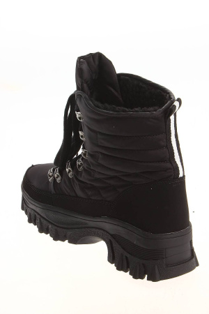 Ботинки  Baden  черный  текстиль Z-89017 фото в интернет-магазине | Omadey.ru