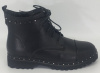 Ботинки  Baden  черный  кожа Z-89174 фото в интернет-магазине | Omadey.ru