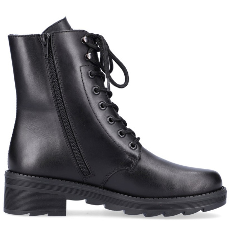 Ботинки  Rieker  черный  кожа/кожа искусств. Z-200625 фото в интернет-магазине | Omadey.ru
