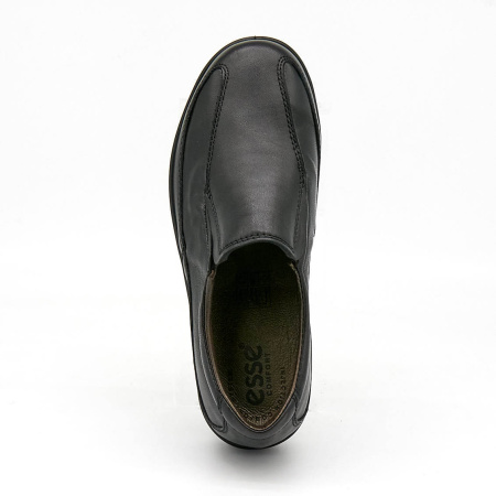 Туфли  Esse  черный  кожа Z-89241 фото в интернет-магазине | Omadey.ru