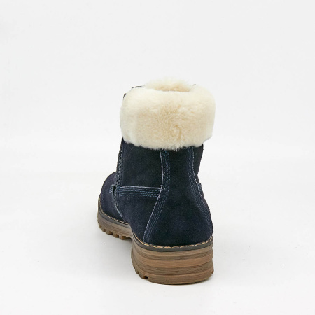 Ботинки  Keddo  синий  замша Z-8626 фото в интернет-магазине | Omadey.ru