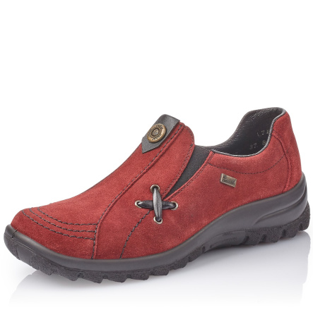 Туфли  Rieker  бордовый  кожа/кожа искусств. Z-8776 фото в интернет-магазине | Omadey.ru