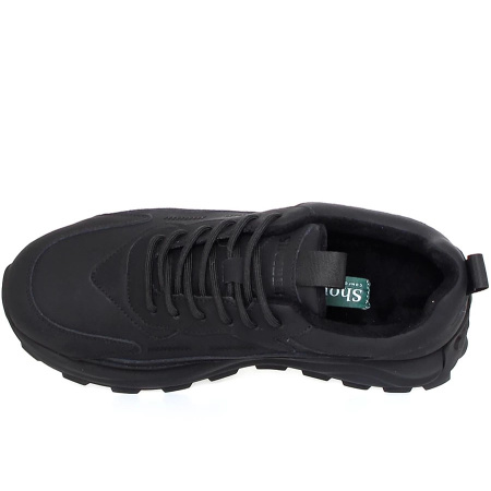 Кроссовки муж. Shoiberg черный нубук искуств.  Z-400805 фото в интернет-магазине | Omadey.ru