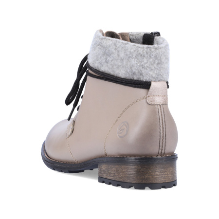 Ботинки  Remonte  серый  кожа/кожа искусств./текстиль Z-300066 фото в интернет-магазине | Omadey.ru