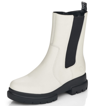 Ботинки  Remonte  белый  кожа Z-100481 фото в интернет-магазине | Omadey.ru