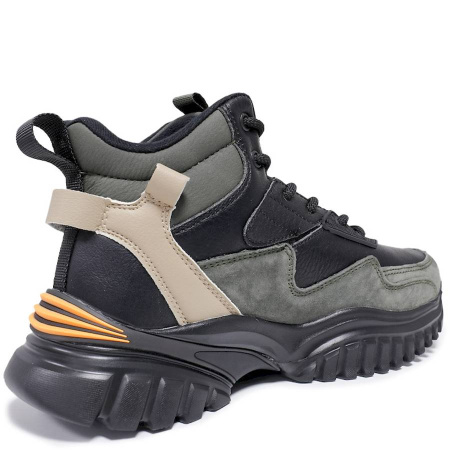 Кроссовки  Strobbs  хаки  замша/кожа искусств. Z-100899 фото в интернет-магазине | Omadey.ru