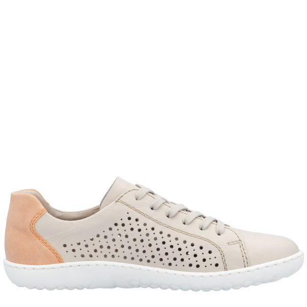 Фото Кеды  Rieker  бежевый  кожа/кожа искусств. F-400473