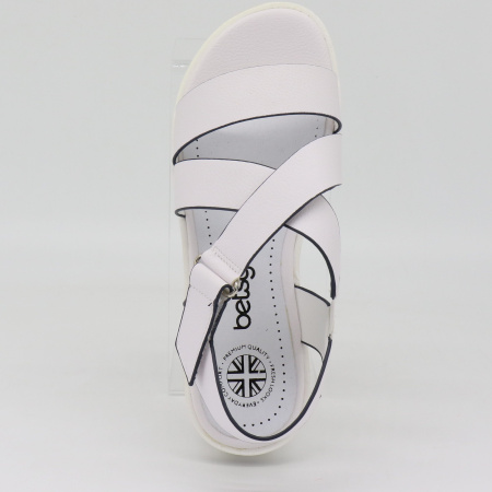 Сандалии  Betsy  белый  кожа искусств. F-80982 фото в интернет-магазине | Omadey.ru