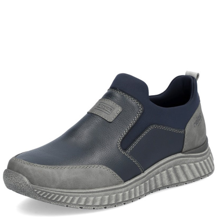 Кроссовки  Rieker  синий  кожа/кожа искусств. F-300227 фото в интернет-магазине | Omadey.ru