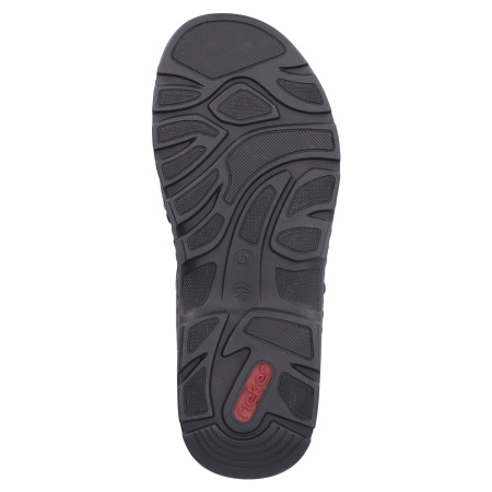 Сандалии  Rieker  серый  кожа искусств./текстиль F-400475 фото в интернет-магазине | Omadey.ru