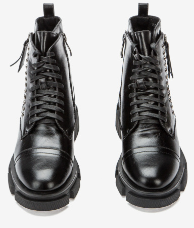 Ботинки  Betsy  черный  кожа искусств. Z-8903 фото в интернет-магазине | Omadey.ru