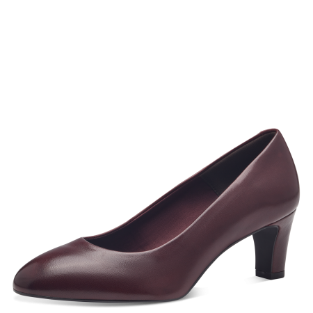 Туфли  Tamaris  красный  кожа Z-400392 фото в интернет-магазине | Omadey.ru