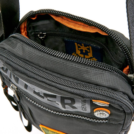 Сумка  мужские Volunteer  черный  текстиль c11586 фото в интернет-магазине | Omadey.ru