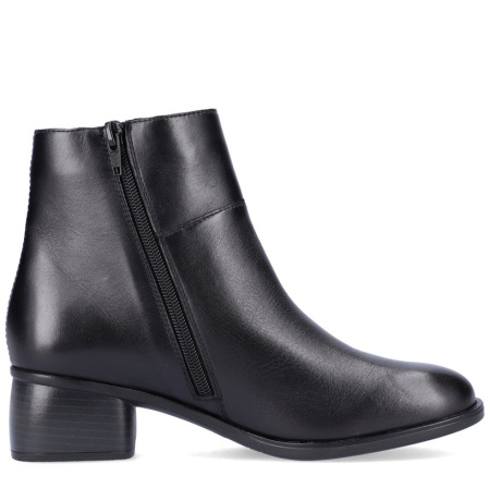 Ботинки  Remonte  черный  кожа Z-200133 фото в интернет-магазине | Omadey.ru
