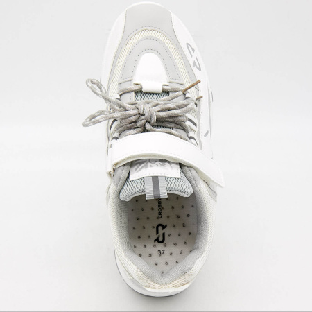 Кроссовки  Betsy  белый  сетка/кожа искусств. Z-100236 фото в интернет-магазине | Omadey.ru