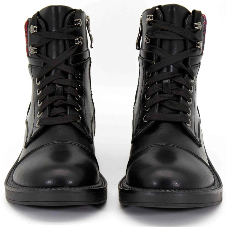 Ботинки  Betsy  черный  кожа искусств./текстиль Z-8601 фото в интернет-магазине | Omadey.ru