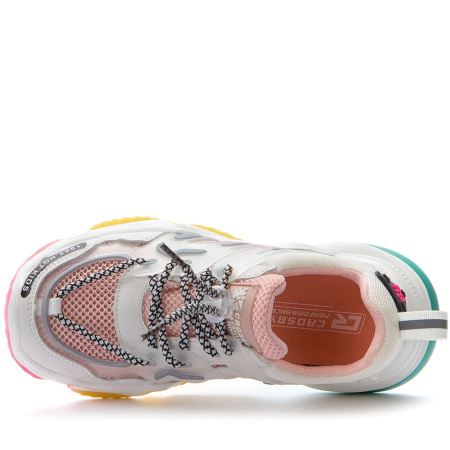 Кроссовки  Crosby  розовый  кожа иск. /сетка F-90776 фото в интернет-магазине | Omadey.ru