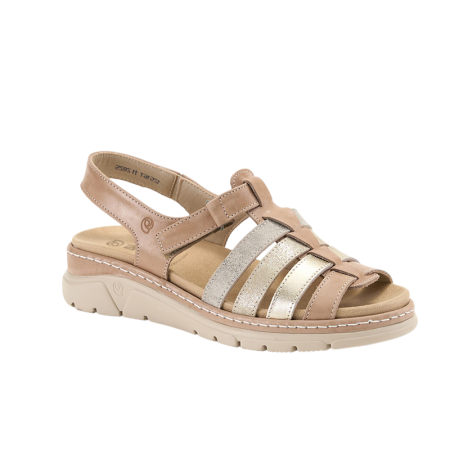 Сандалии  Suave  бежевый  кожа  F-401266 фото в интернет-магазине | Omadey.ru