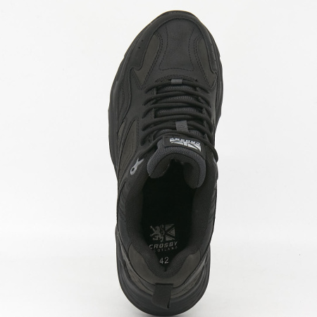 Кроссовки  Crosby  черный  кожа иск. /сетка Z-8362 фото в интернет-магазине | Omadey.ru