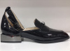 Туфли  Aidini  черный  кожа лаковая F-90647 фото в интернет-магазине | Omadey.ru