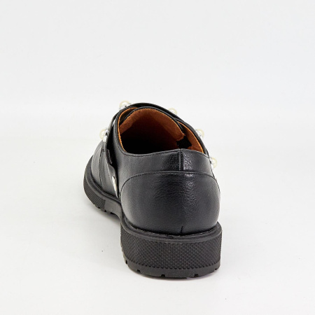 Туфли  Betsy  черный  кожа искусств. Z-7036 фото в интернет-магазине | Omadey.ru