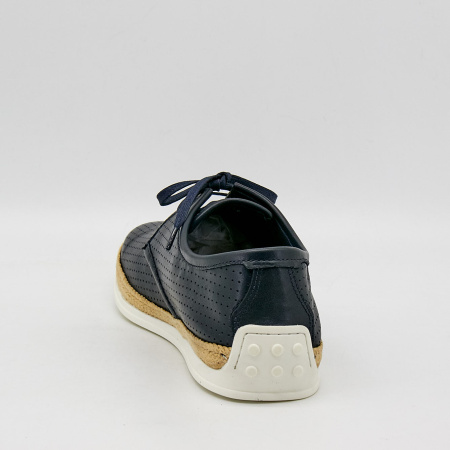 Туфли  Dakkem  синий  кожа F-90787 фото в интернет-магазине | Omadey.ru