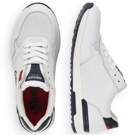 Кроссовки  Rieker  белый  кожа/кожа искусств. F-400060 фото в интернет-магазине | Omadey.ru