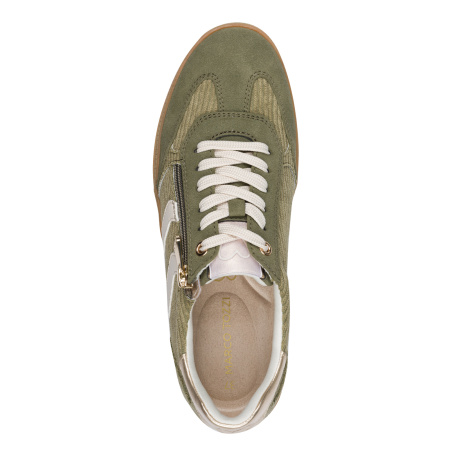 Кеды  Marco Tozzi  зеленый  текстиль Z-400967 фото в интернет-магазине | Omadey.ru
