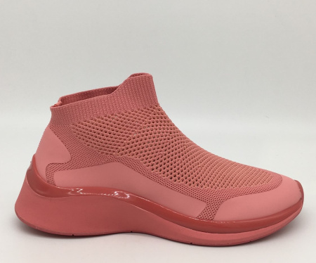 Слипоны  Tamaris  коралловый  текстиль F-7376 фото в интернет-магазине | Omadey.ru