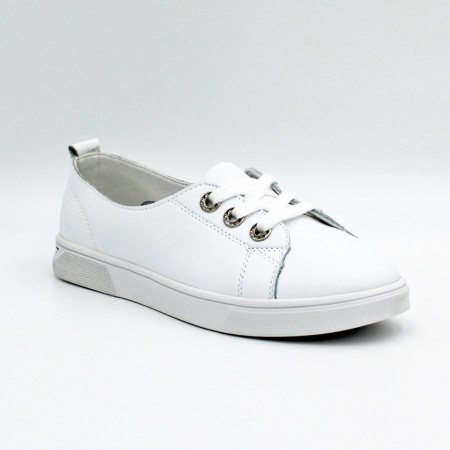 Кеды  женские Baden  белый  композиц.кожа F-90566 фото в интернет-магазине | Omadey.ru